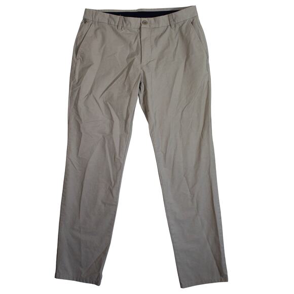 Vineyard Vines Other - Vineyard Vines OTG On the Go Pants Mens 35 x 32 Khaki Slim Fit Travel Chinos